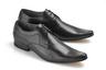 View Item Ikon Retro Winklepicker Gibson Leather Shoe Black 